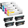 Compatible HP 656X (CF460X, CF461X, CF463X, CF462X) Toner Cartridge 4 Color Set
