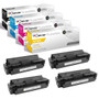 Compatible HP 410X (CF410X, CF411X, CF413X, CF412X.) Toner Cartridge 4 Color Set