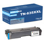 Compatible Brother TN635XXL (TN635XXLC) Toner Cartridge Cyan