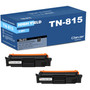 Compatible Brother TN815 (TN815BK) Toner Cartridge Black 2 Pack