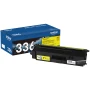 Brother TN336Y Yellow Genuine OEM Toner Cartridge - 3,500 pages