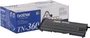 Brother TN360 High Yield Black Genuine OEM Toner Cartridge - 2,600 pages