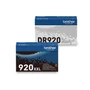 Brother DR920 and TN920XXL Super High Yield Genuine OEM Toner and Drum Bundle - Toner: 11,000 pages, Drum: 45,000 pages