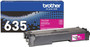 Brother TN635M Magenta Genuine OEM Toner Cartridge - 1,800 pages