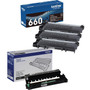 Brother Genuine TN660 High Yield Black Toner Cartridge and DR630 Drum OEM Bundle - 3 Toners + 1 Drum (2,600 Pages Each Toner, 12,000-Page Drum)