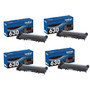 Brother TN630 Black Genuine OEM Toner Cartridge 4 Pack - 1,200 pages