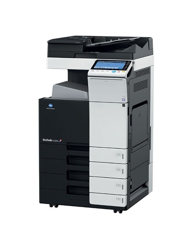 BizHub C224E printer