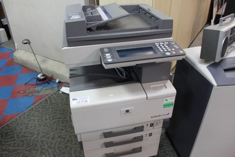 BizHub C350 printer