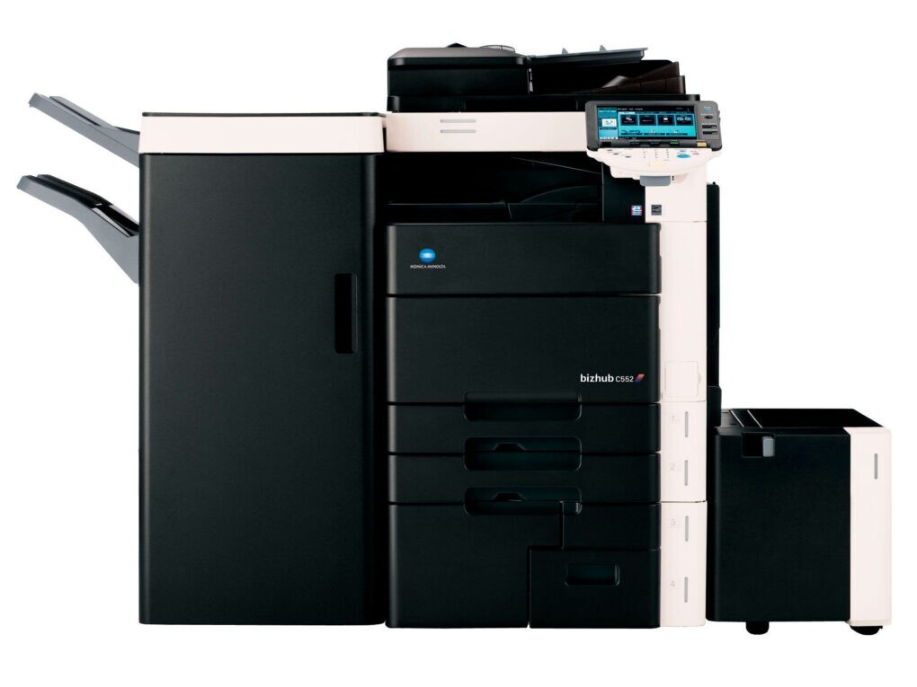 BizHub C552 printer
