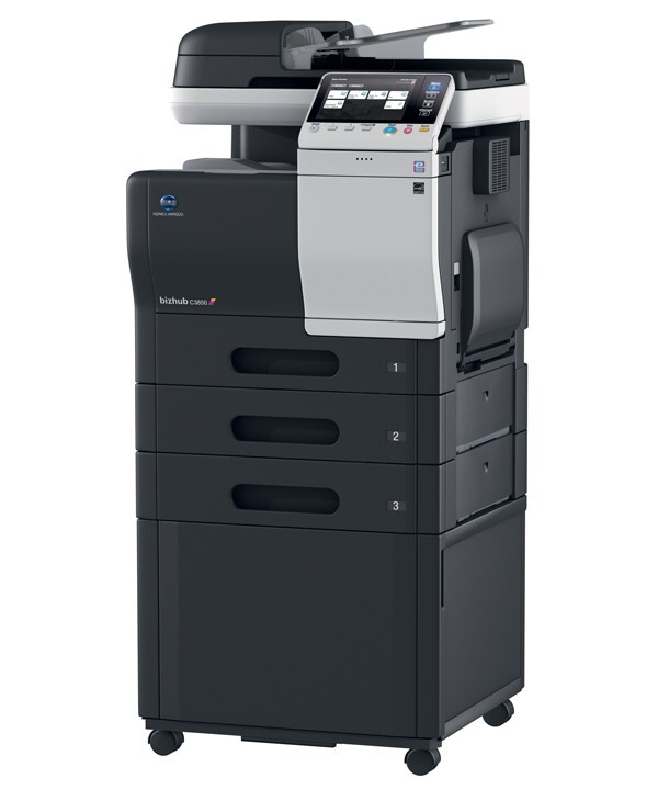 BizHub C3850 printer