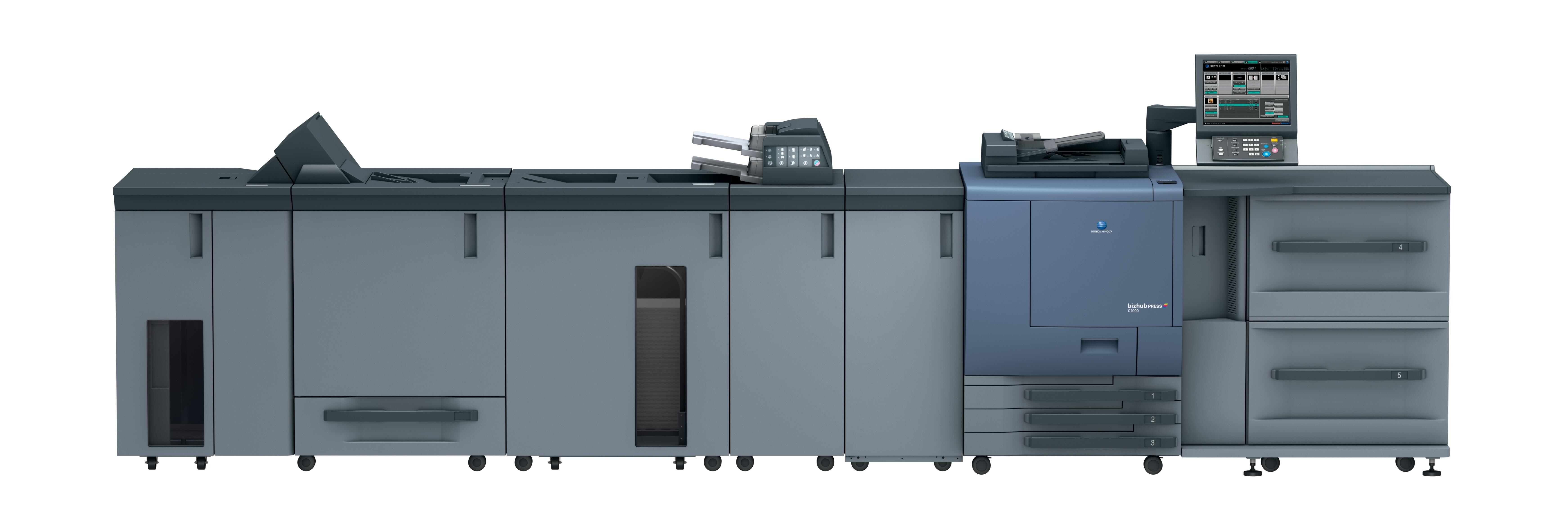 BizHub Press C7000 printer