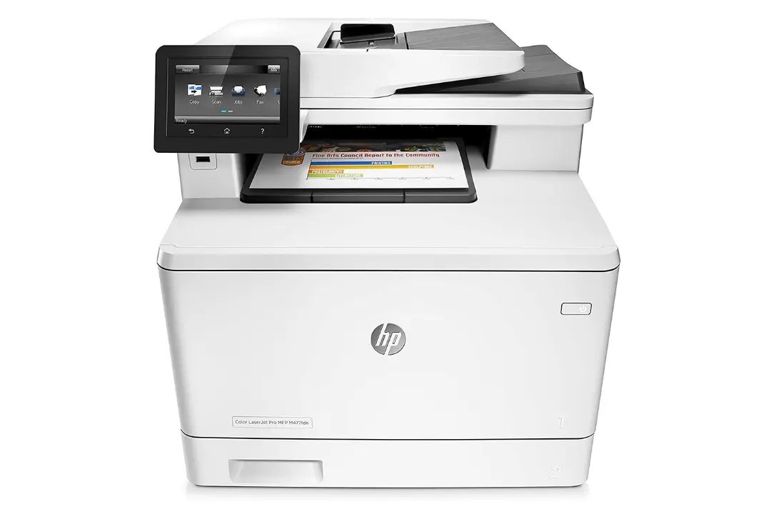 LaserJet Pro M477fdn printer