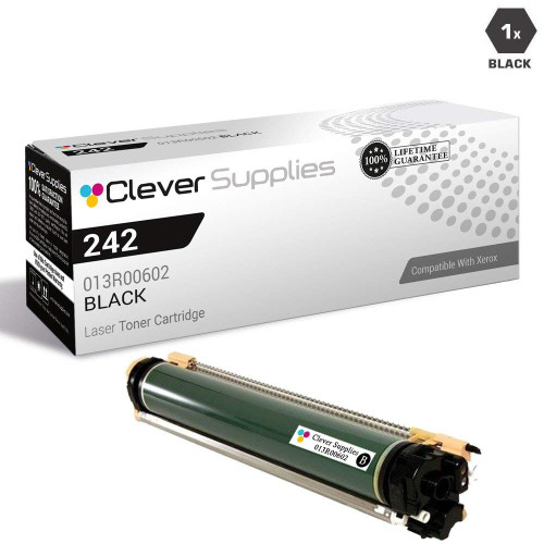 Compatible Xerox 013R00602 Drum Unit Cartridge Black - Clever Supplies ...
