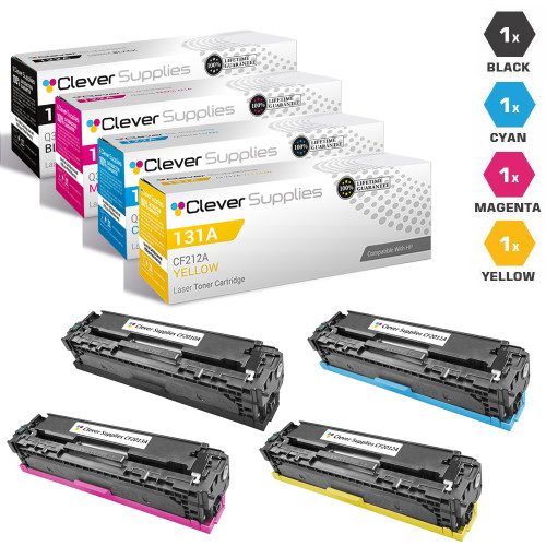 Office Color Remanufactured Toner Cartridge Replacement for HP 131X CF210X 131A CF210A CF211A CF212A CF213A with HP Laserjet Pro 200 Color M251,M251n,M251nw,M276n Printer Black,Cyan,Yellow,Magenta Office Color Remanufactured Toner Cartridge Replacement for HP 131X CF210X 131A CF210A CF211A CF212A CF213A with HP Laserjet Pro 200 Color M251,M251n,M251nw,M276n Printer Black,Cyan,Yellow,Magenta