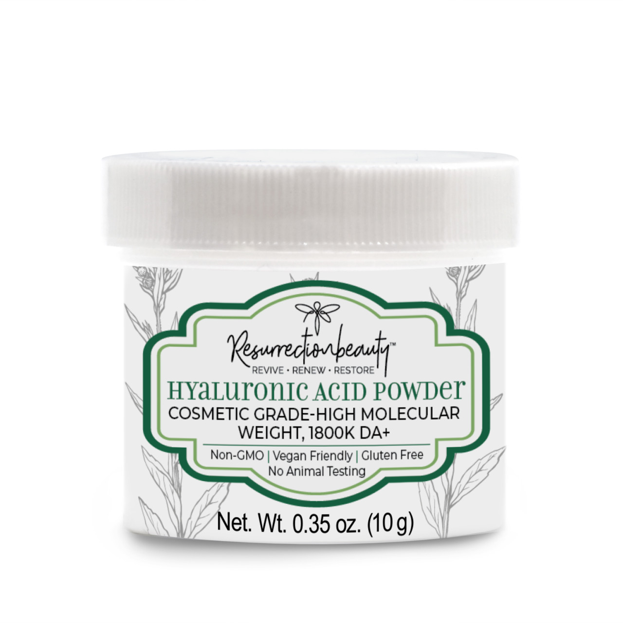 RESURRECTIONbeauty Leucidal® Liquid SF | Natural Moisturizing Ingredient  for DIY Vitamin C, Ascorbic Acid, & Hyaluronic Acid Powder Serum, Facial