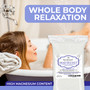 100% Pure Dead Sea Salt | Bath Salts for Home Spa Bath, Foot Soak & Scrubs | 2lb