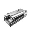 2.5" 63mm 4" x 9" Oval x 18" O/O Profusion 304 Stainless Steel Exhaust Silencer