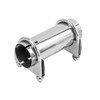 2" 51mm ID 304 Stainless Steel Clamp Exhaust Pipe Joiner Connector Sleeve Repair