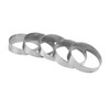 2.5" 63mm Pie Cuts 45 Degree 304 Stainless Steel Exhaust elbow Bend