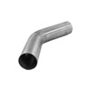 45 Degree 57mm 1.5D Mandrel Exhaust Bend T304 Stainless Steel Long Legs