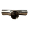 2.25 inch 57mm Exhaust Seagull Y Pipe 304 Stainless Steel T Piece