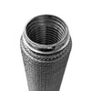 51mm x 250mm Soft Superflex Interlock Weld On 304 Stainless Steel Exhaust Flexi Tube Pipe