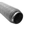 63mm x 250mm Soft Superflex Interlock Weld On 304 Stainless Steel Exhaust Flexi Tube Pipe