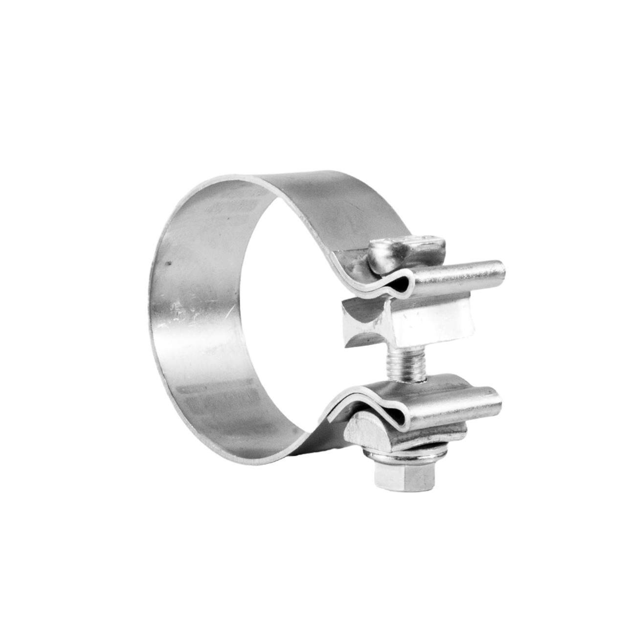 Speed Daddy 3" Inlet T409 Stainless Steel Exhaust Pipe Clamp Sleeve - Universal Narrow Band Clamp
