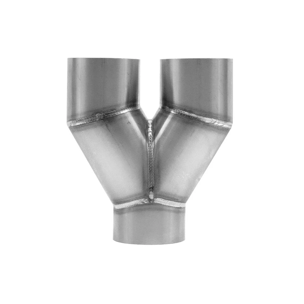 3 inch 76mm Exhaust Y Pipe 304 Stainless Steel Y Piece