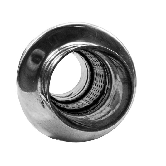 2.5" 63mm 6" Round x 6" Profusion 304 Stainless Steel Exhaust Silencer Muffler