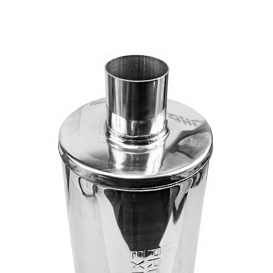 2" 51mm 7" Round x 14" Profusion 304 Stainless Steel Exhaust Silencer Muffler