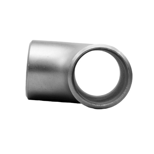 1.5" 48mm OD 304 Stainless Steel Exhaust Manifold Equal Tee T Pipe SCH30 - T150ET