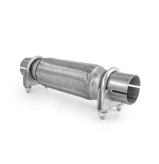 57mm x 350mm Clamp On Exhaust Flexible Joint Repair Flexi Pipe tube Flex