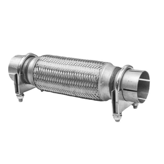 57mm x 300mm Clamp On Exhaust Flexible Joint Repair Flexi Pipe tube Flex
