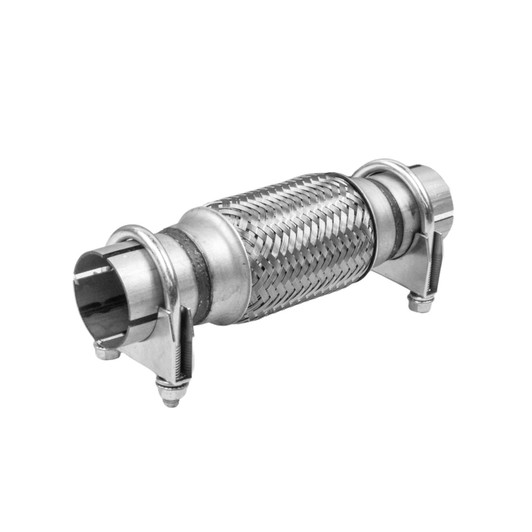 51mm x 250mm Clamp On Exhaust Flexible Joint Repair Flexi Pipe tube Flex