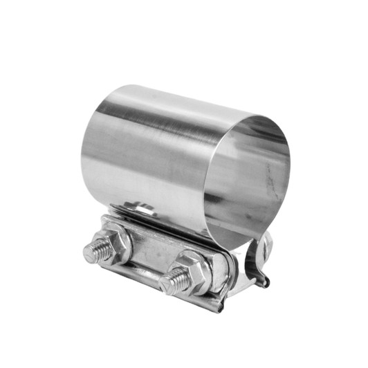 2.5" inch 63mm 304 Stainless Steel Joint Clamp heavy duty exhaust band JC250SS