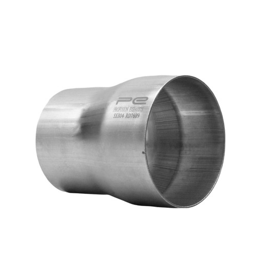 3.5" 89mm to 3" 76mm 304 Stainless Steel Single Step Exhaust Reducer