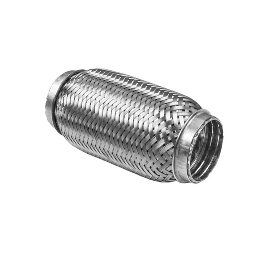 51mm x 150mm Interlock Weld On 304 Stainless Steel Exhaust Turbo Flexi Tube Pipe