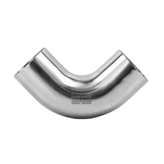Swaged Mandrel Bend 1.75 44.5mm Stainless Steel Exhaust Pipe Bend Stretched
