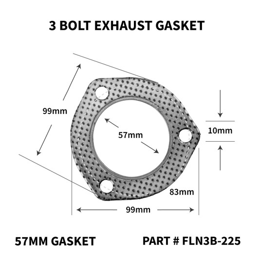 Profusion Exhaust Universal Fire Ring Gaskets