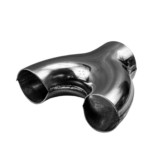 Universal Exhaust Pressed Y Pipe 304 Stainless Steel - YPC51