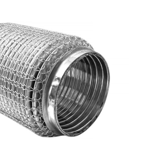 57mm x 150mm Soft Superflex Interlock Weld On 304 Stainless Steel Exhaust Flexi Tube Pipe
