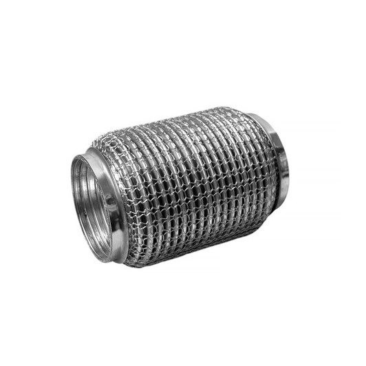 63mm x 150mm Soft Superflex Interlock Weld On 304 Stainless Steel Exhaust Flexi Tube Pipe