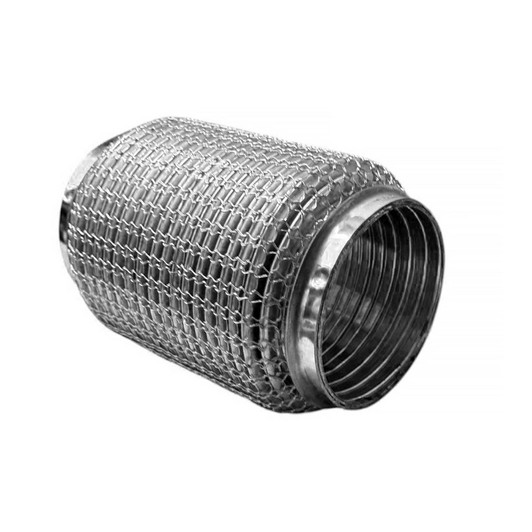 89mm x 150mm Soft Superflex Interlock Weld On 304 Stainless Steel Exhaust Flexi Tube Pipe