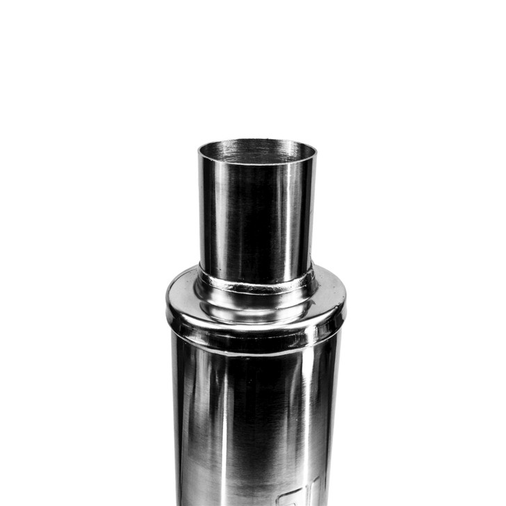 2.5" 63mm 4" Round 14" Profusion 304 Stainless Steel Exhaust Silencer Resonator