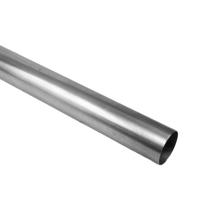 50.8mm OD x 1000mm x 1.5mm 304 Stainless Steel Length Exhaust Pipe Tube - T50115