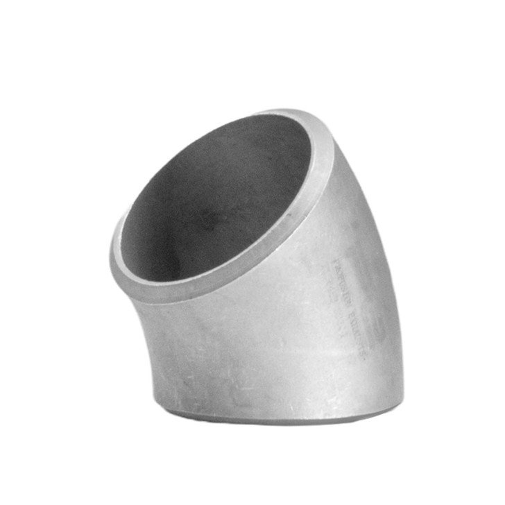 2" Sch10 60mm OD 45 Degree Elbow 304 Stainless Steel Turbo Exhaust Manifold Bend