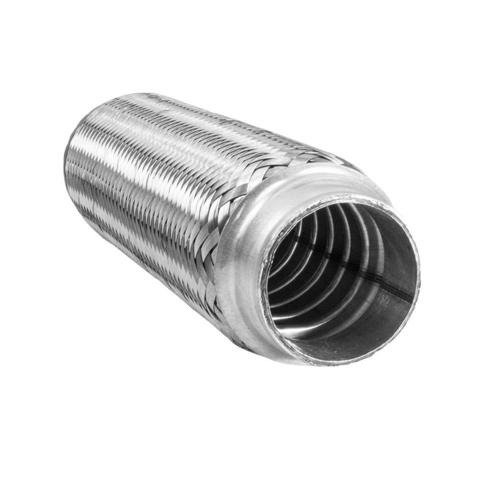 45mm x 250mm Weld On Stainless Steel Exhaust Joint Repair Flexi Tube Pipe