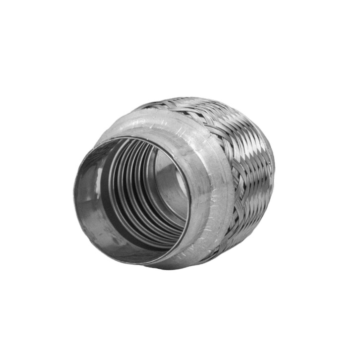 51mm x 100mm Weld On Stainless Steel Exhaust Joint Repair Flexi Tube Pipe