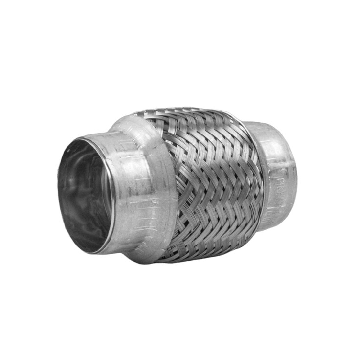 57mm x 100mm Weld On Stainless Steel Exhaust Joint Repair Flexi Tube Pipe